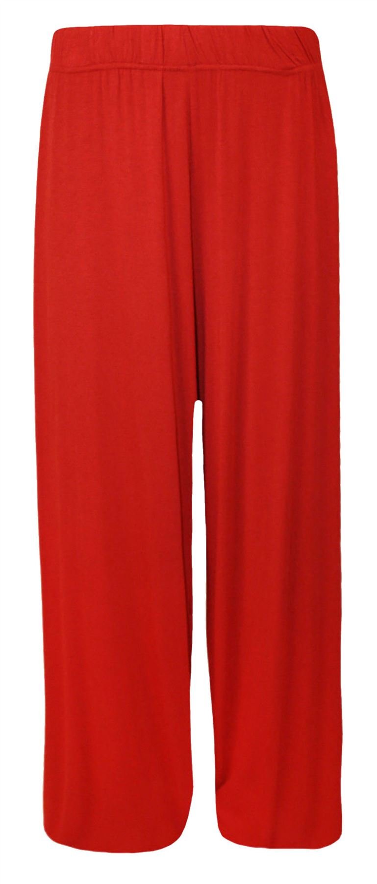 Pantalón para mujer rosso con cintura confortable y corte Medium/Large 2