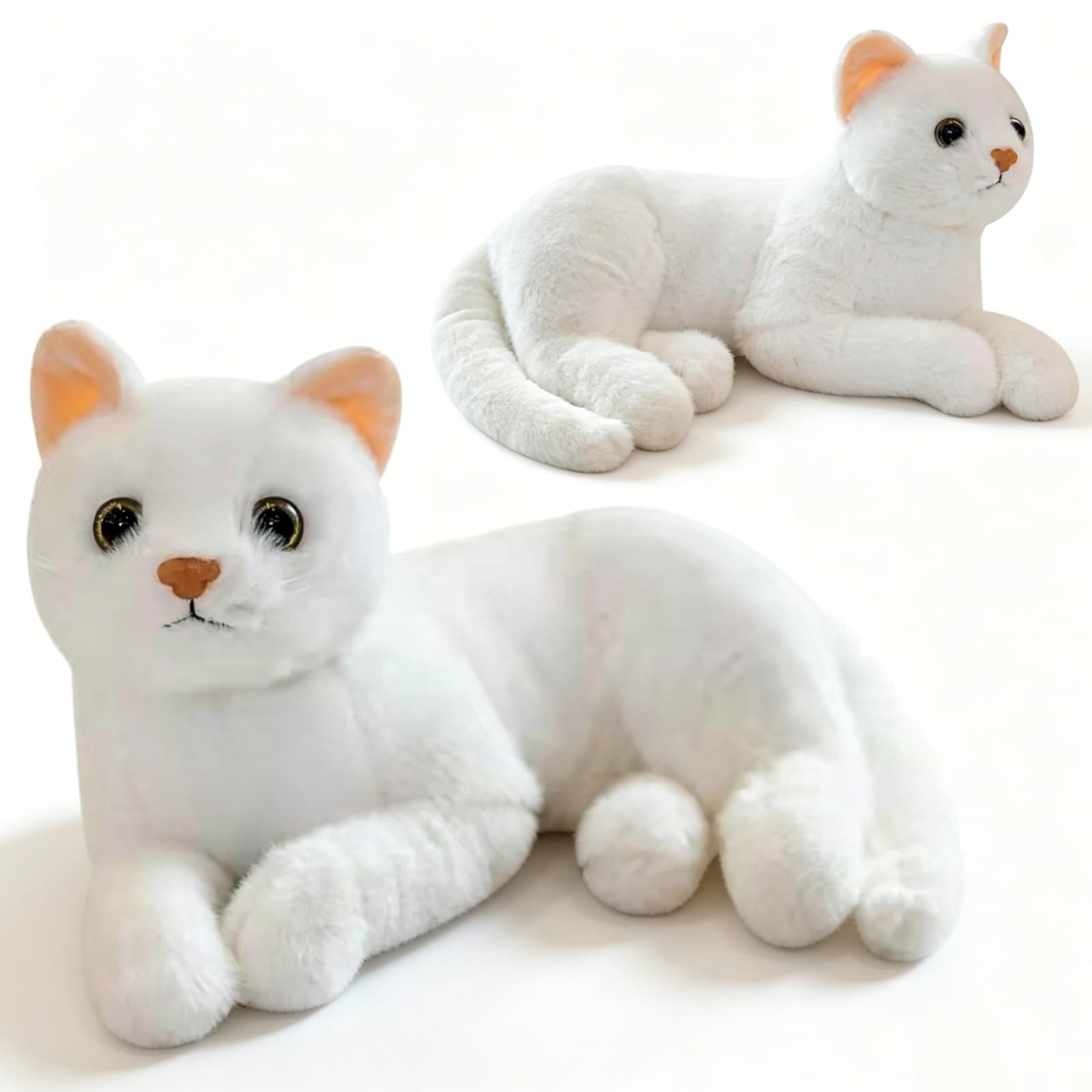 QuidToyzian Cat Plush Soft Toys, Cat Stuffed Animal Plush