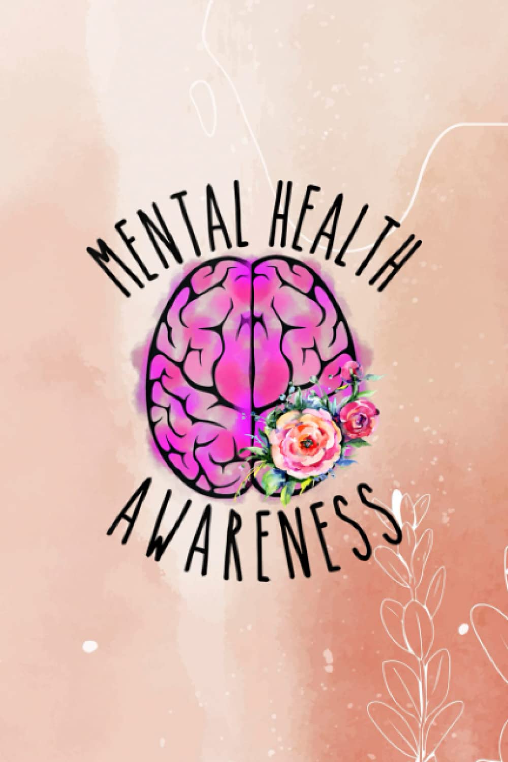 Recipe Journal Baking Pastry Notebook: Mental health awareness support anxiety depression bipolar
