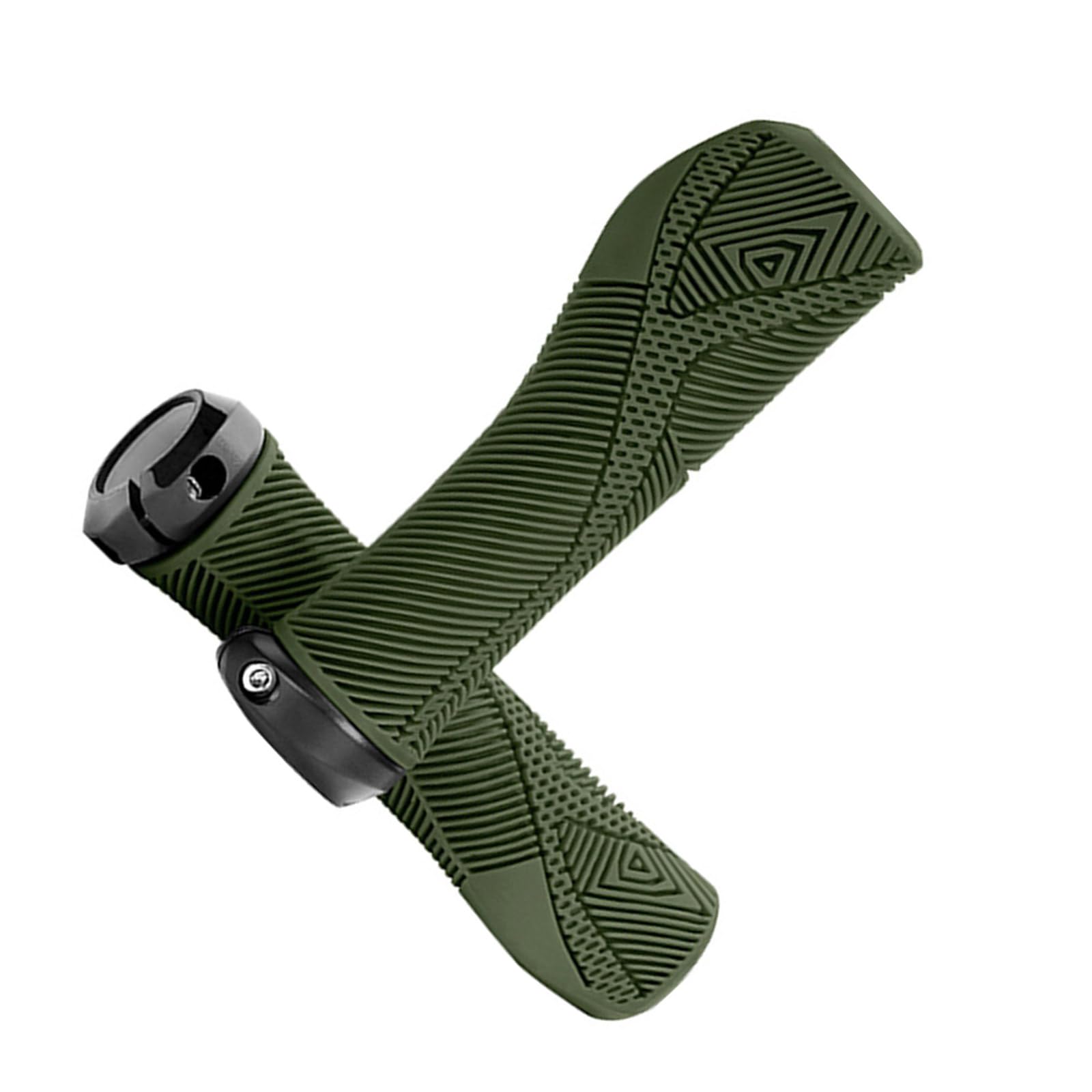 Cazstyk Green 2Pcs Comfortable Bikes Hand Grip Bikes Handlebars Grip Easyly Install Bike For Long Distances Cycling Folded Bike Grips