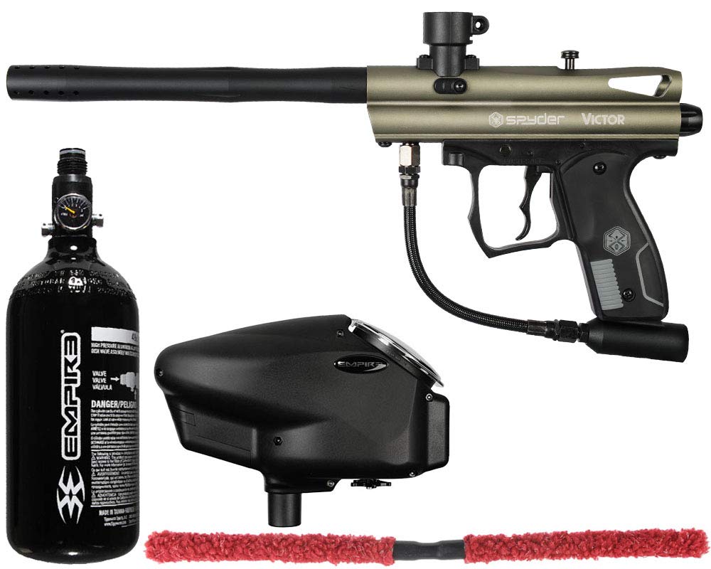 Action Village Kingman Spyder Victor Core Paintball Gun Package Kit