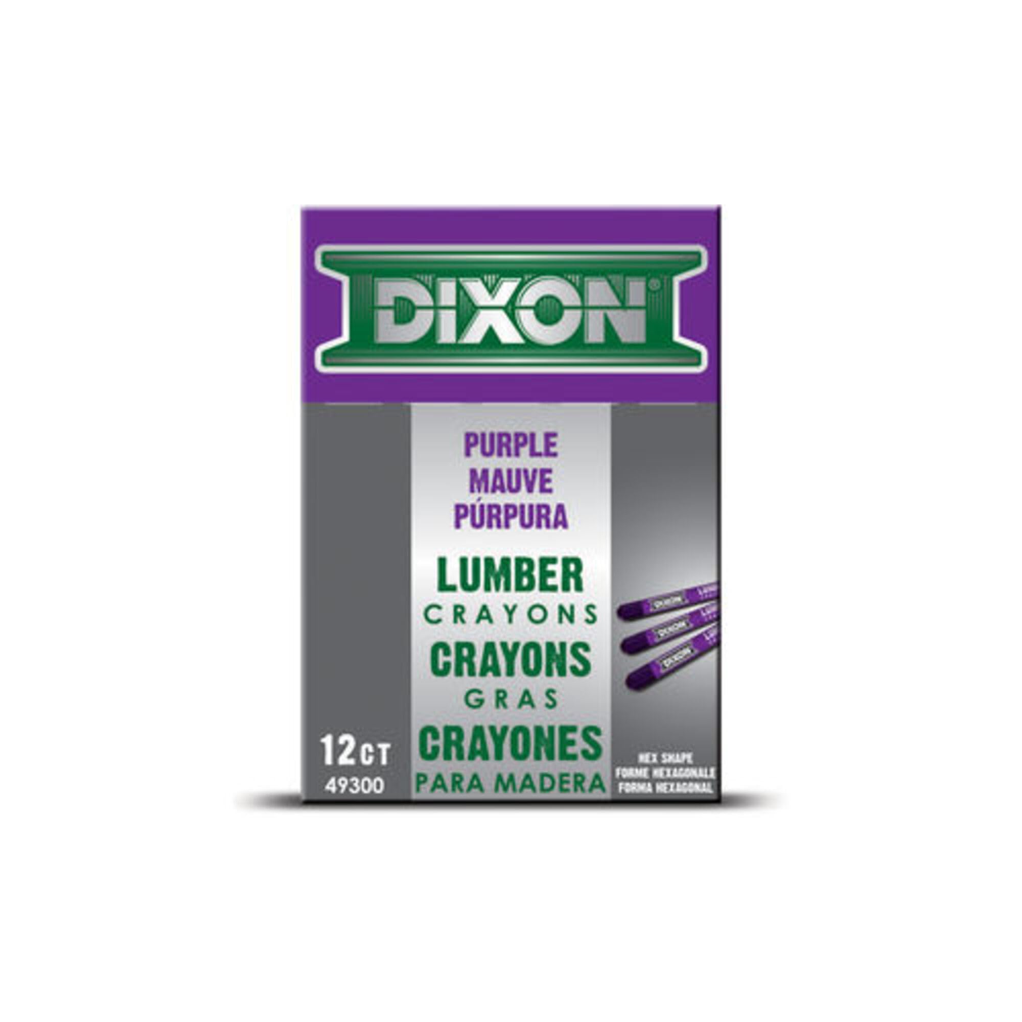 Amazon.com: Purple Lumber Crayon 49300 [Set of 12] : Toys & Games