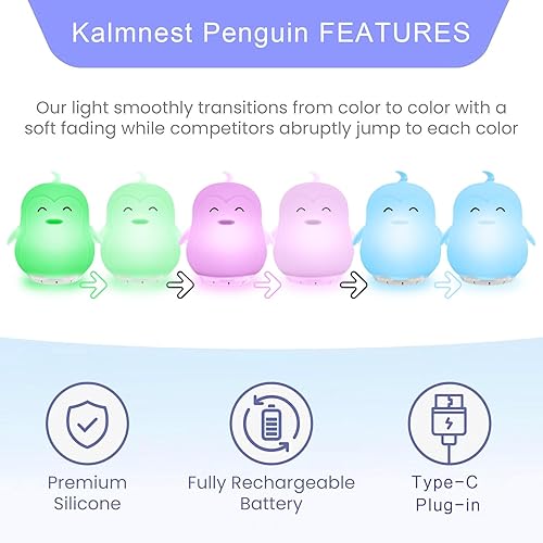 Miniatura 3 de kalmnest Pingüino calmante para la atención plena