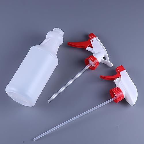 Miniatura 3 de Tergy 10 paquetes de botellas de spray vacías de 32 onzas de plástico resistentes recargables con boquilla ajustable y medidas para soluciones de