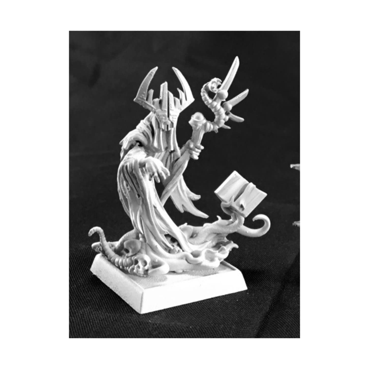 The Crimson Herald Dark Heaven Legends statuette de collection en plomb de joaillerie