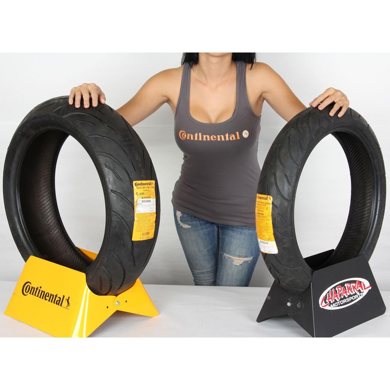 Continental Motorcycle Tire Set Conti Motion Front 120/70-17 Rear 180/55-17 | 02550190000 02550200000 | 02550190000 02550200000