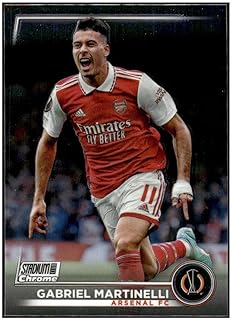 GABRIEL MARTINELLI 2022-23 Topps Stadium Club Chrome UEFA #58 NM+-MT+ Soccer