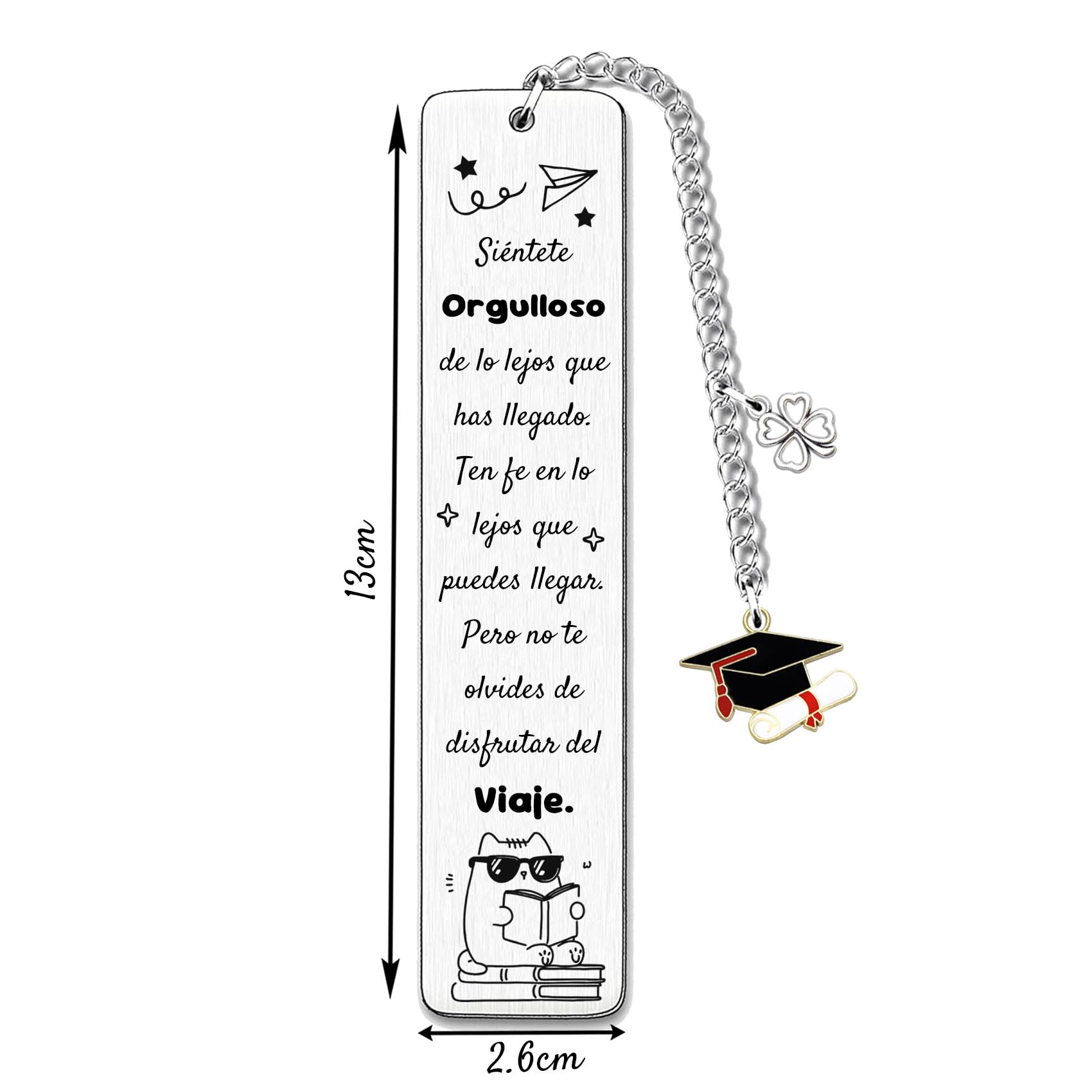 Marcapáginas Inspiradores Regalos Graduación Cumpleaños Navidad Mujeres Hombres Adolescentes
