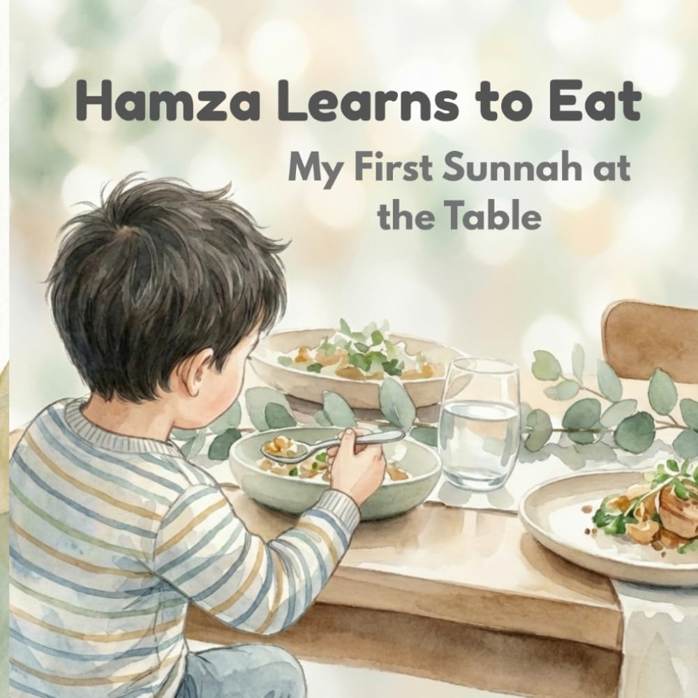 Hamza Learns to Eat: My First Sunnah at the Table – Islamic Children's Book about Table Manners (Adab) with Rhymes