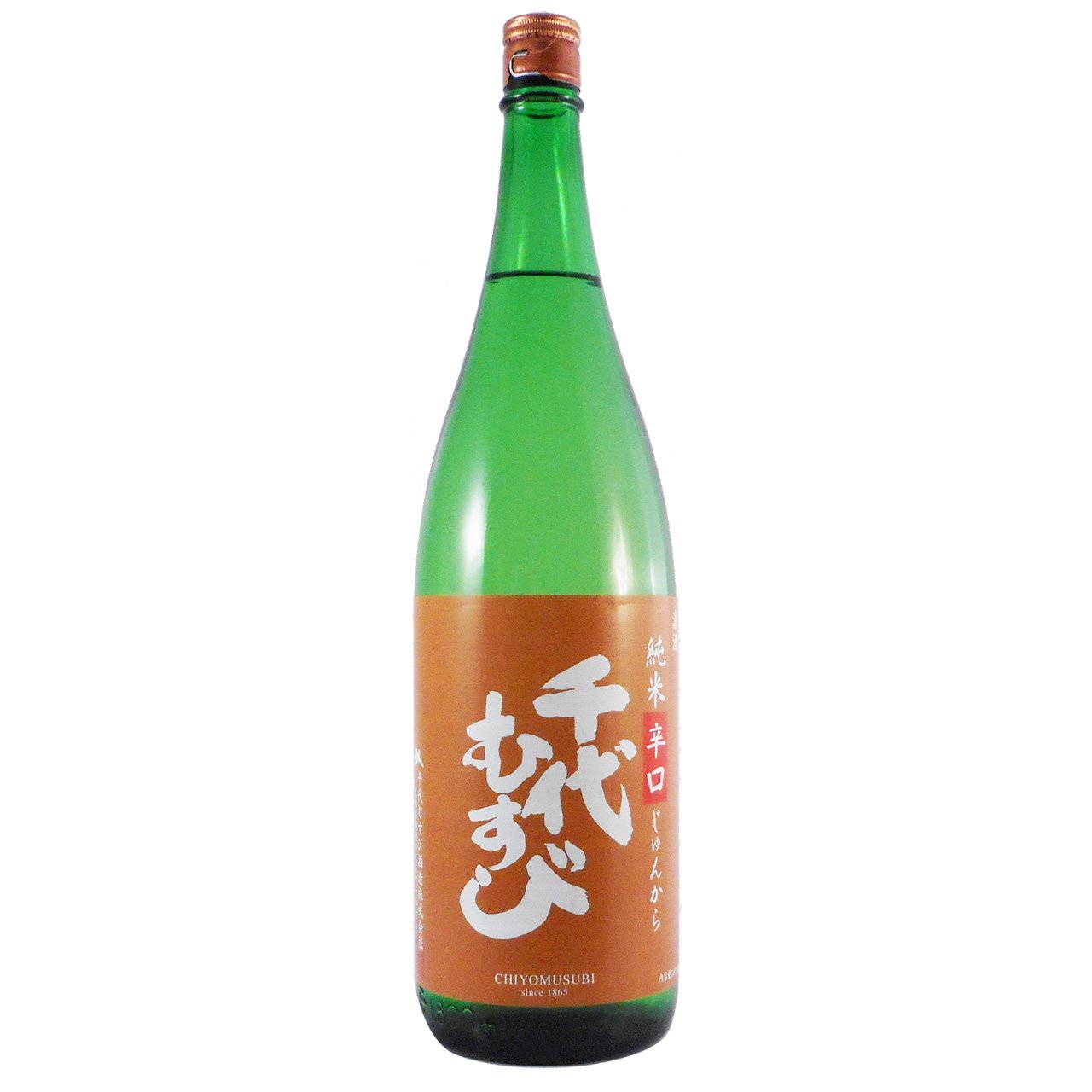 Amazon.co.jp: 千代むすび 純米辛口 じゅんから 1800ml 日本酒 鳥取