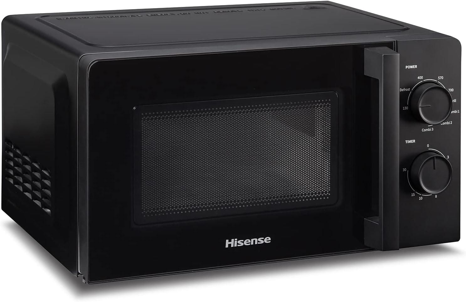 Hisense H20MOBS1HG Forno Microonde con Controllo Meccanico, Capacità 20 L, Potenza 700 Watt su 6 Livelli, Colore Nero Hisense H20MOBS1HG Forno Microonde con Controllo Meccanico, Capacità 20 L, Potenza 700 Watt su 6 Livelli, Colore Nero
