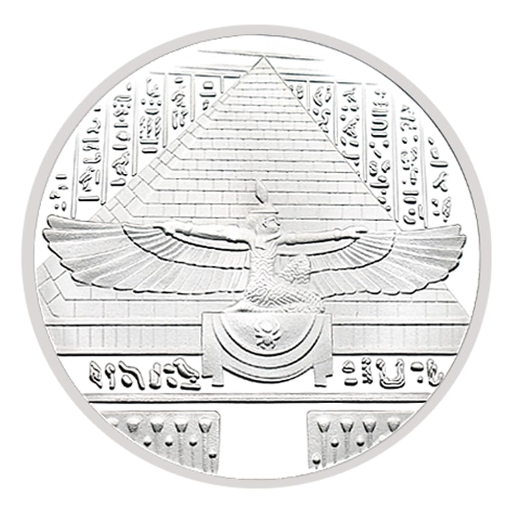 Dea Iside Moneta Commemorativa Metallo Antico Mistero Egiziano Tutankhamon Sfida Collezione Monete