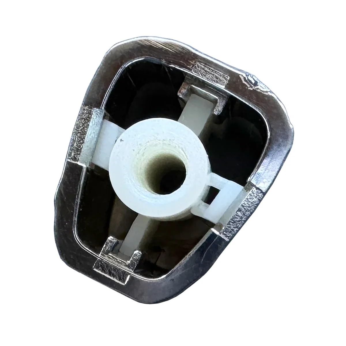 Jyjygdm Model B-1Pc Interior Handbrake Lever Parking Button Push Cover Chrome Knob For Vw For Jetta A6 Mk6 .5 6 Gli 2012 2013 2014 5C0711303(Model B-1Pc)