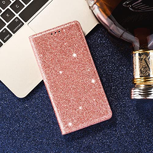 Écran brisé ? Évitez les réparations avec l'étui portefeuille Samsung S23 cuir pailleté