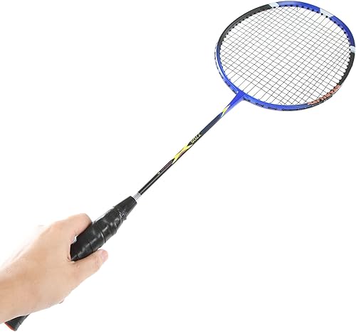 Miniatura 2 de Juego de raquetas de bádminton ligeras de carbono para fiesta familiar, entrenamiento, patio trasero