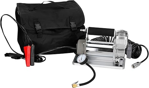 Kit de compresor de aire para automóvil YF637 de alta resistencia con manguera y clip de batería, kit de inflado de neumáticos, compresor de aire