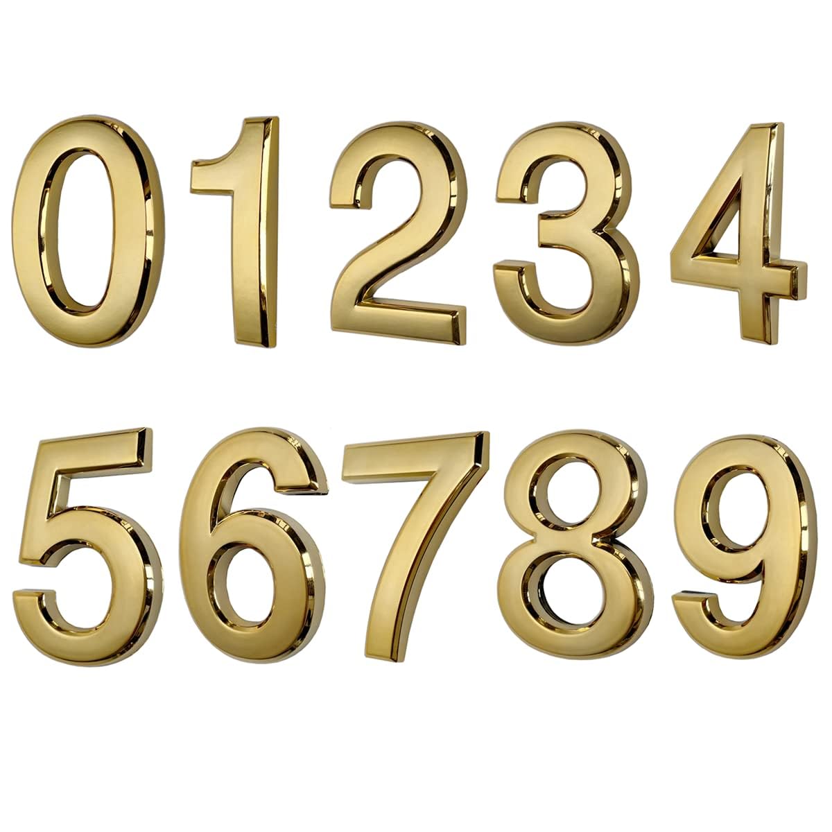 Arcanine House Number 2 inch Stylish Door Numbers Alphabet Plaque Street Home Address Numerals-image-23