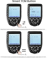 Vista 7 de Godox Disparador de flash inalámbrico Xpro-C TTL para Canon