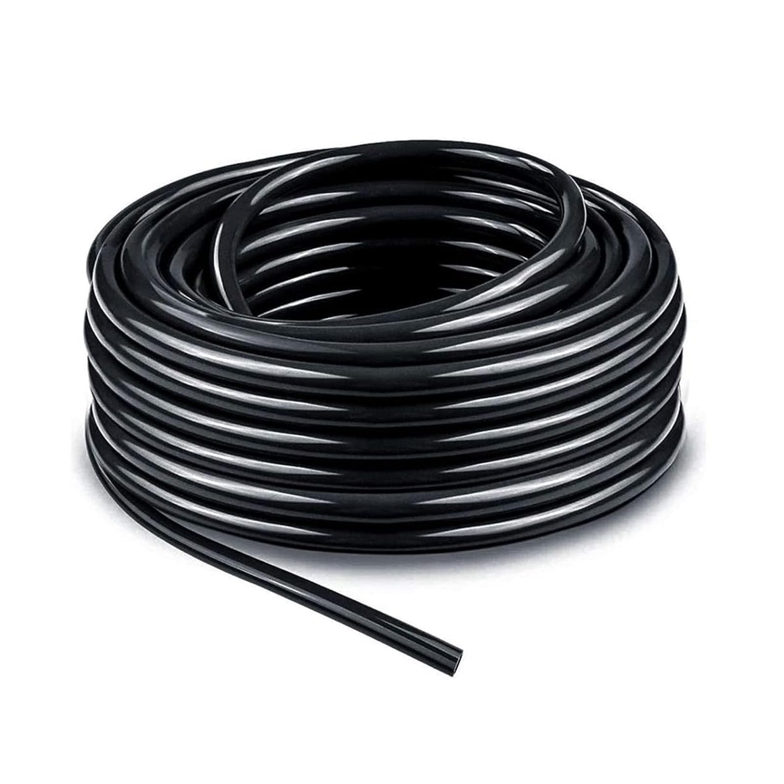 UZAMIRLEX Micro Irrigation Tube, Micro Irrigation Drip Tube Black 5-100m Garden Watering(10m(32ft))