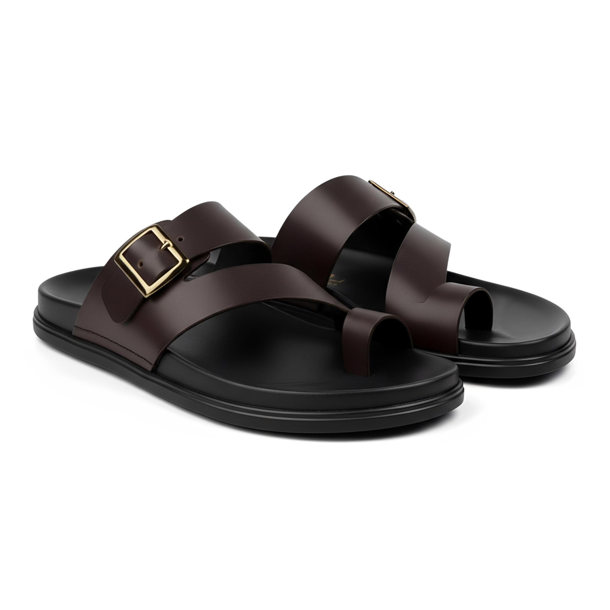 bruton Stylish Men's Flip Flop | Comfortable, Lightweight & Anti-Skid | PU Material Casual Footwear for Office & Daily Use-picture-11
