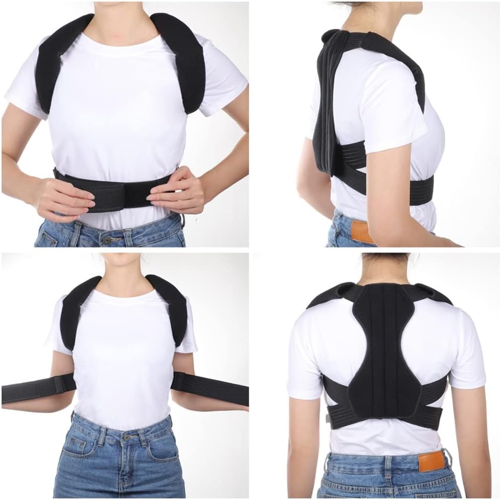 Posture Corrector Belt Back Correction Steel Plate Support Kyphosis Unisex(L code)
