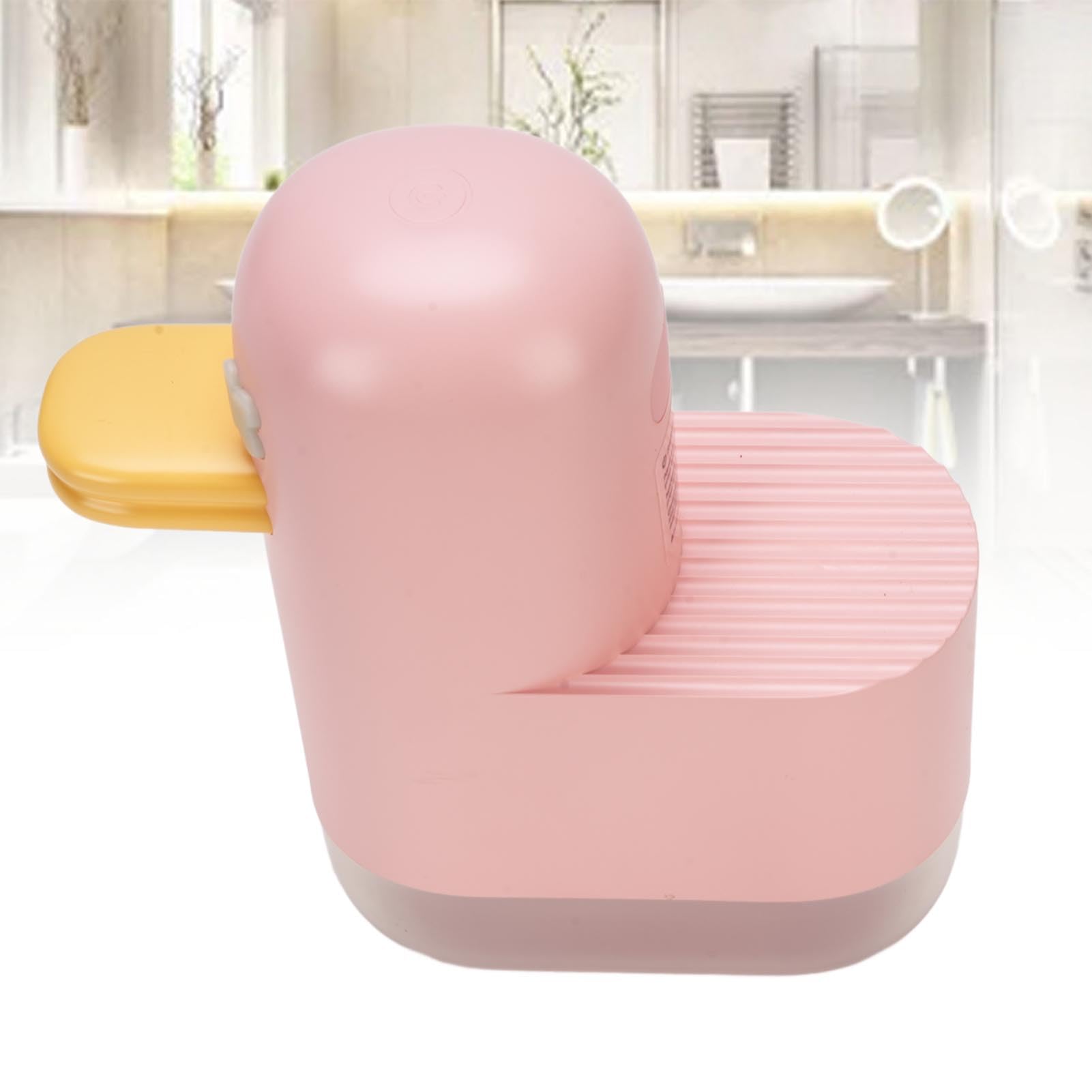 Dispensador automático de jabón espumoso, 350ml Pato lindo dispensador automático de jabón Recargable sin con tacto dispensador de jabón con sensor para baño cocina (estilo 1)