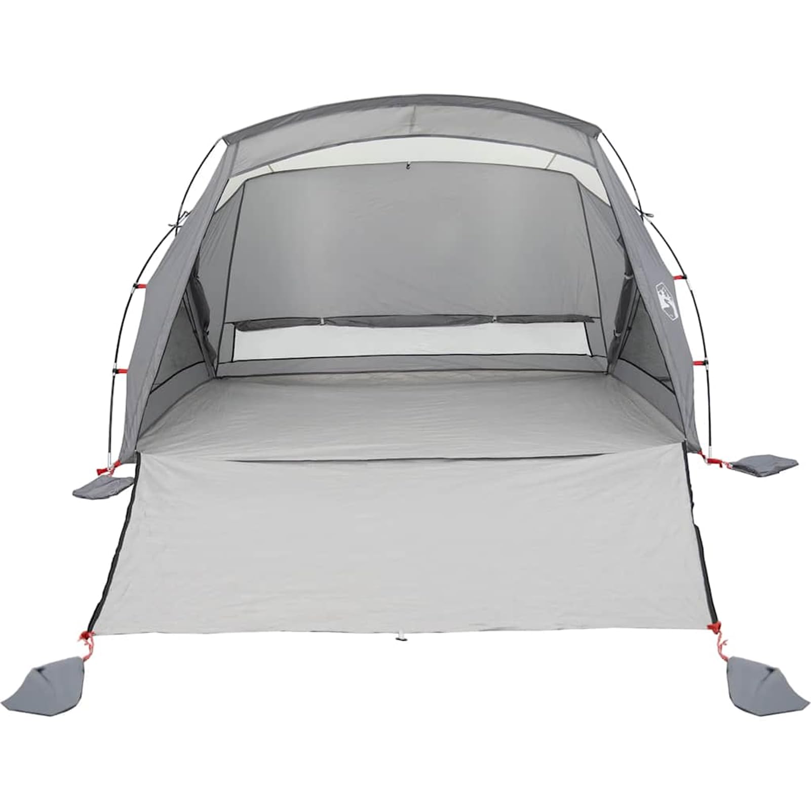 HOMELEN Beach Tent 2 persone Azure Blue Waterproof Sand Anchor with Fiberglass Poles, 185T PU Coated Sun Shelter for Beach, Sandbox and Poolside Shade Protection, Portable Carry Bag Included