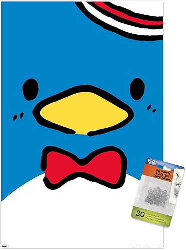 Miniatura 7 de Trends International Póster de pared de primer plano de Hello Kitty and Friends de Tuxedo Sam, 22.37 x 34.00 pulgadas, paquete de póster premium y