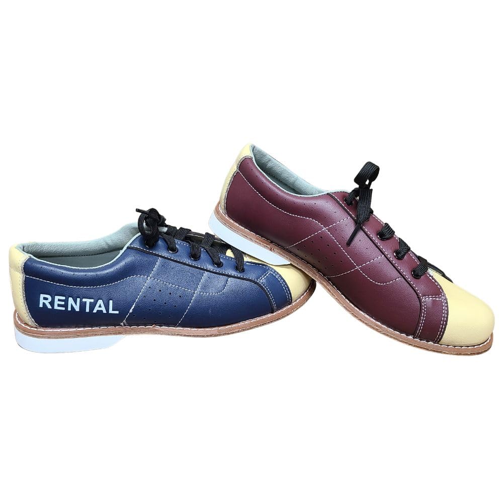 Bowlerstore Classic Rental Plus Laces Dual Bowling Shoes Mens 10.5/Ladies 12