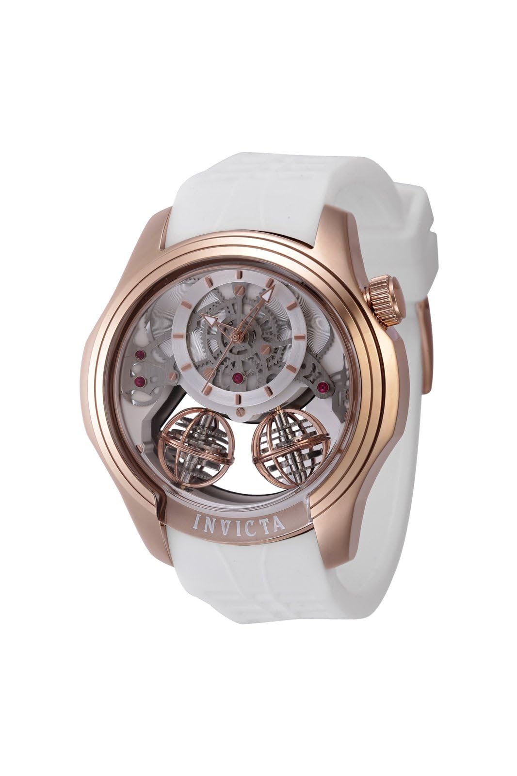 INVICTA Specialty 47376 Reloj para Hombre - Impermeable - Analógico - Movimiento Cuarzo - Acero Inoxidable con Esfera Plata - 46mm
