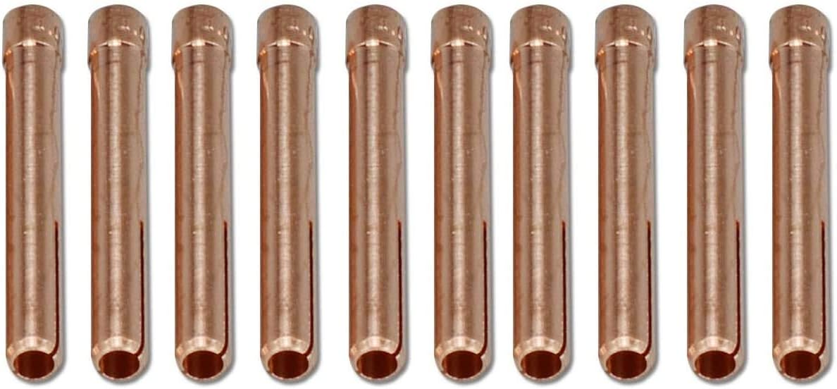 RIVERWELD TIG Collet 10N23M Fit QQ300 PTA DB SR WP 17 18 26 TIG Welding Torch 10pk