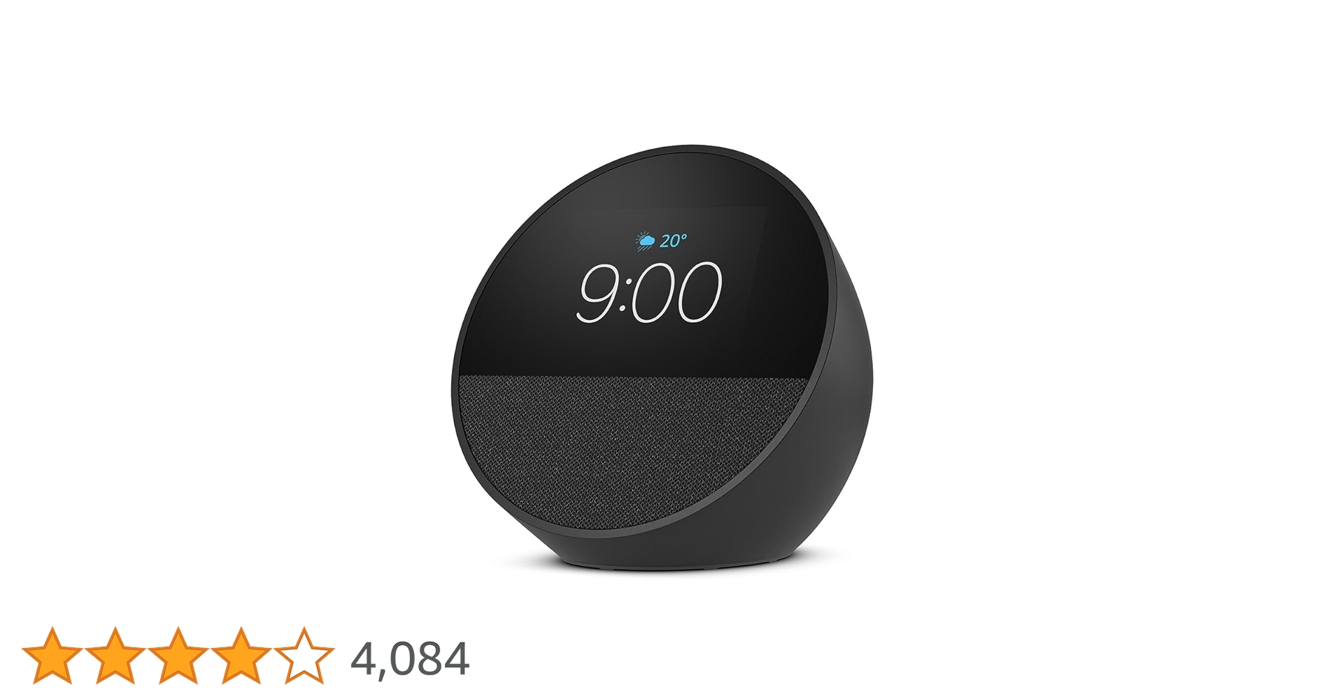 アマゾン Amazon アレクサ Alexa echo spot 動作OK AmazonがAlexa（アレクサ）搭載スマートアラームクロック Echo Spot