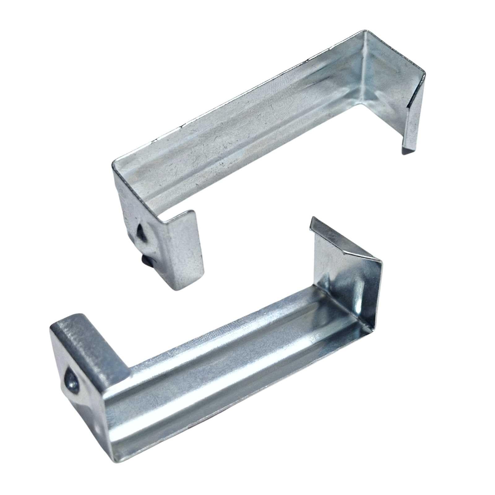 Rudis-Spareparts Silver Cabinet Connector 114949 Suitable As Replacement Part For Ikea Besta Stuva Cabinet Body Connector Connection Clamp (Pack Of 2)