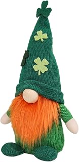 NOLITOY Boneca Sem Rosto Detalhes Em Casa Decoração De Pelúcia Verde Boneca De Pelúcia Patrick S Day Pelúcia Boneca De Noel Sem Rosto Verde Gnomo De Pelúcia St Ornamento Do Dia De