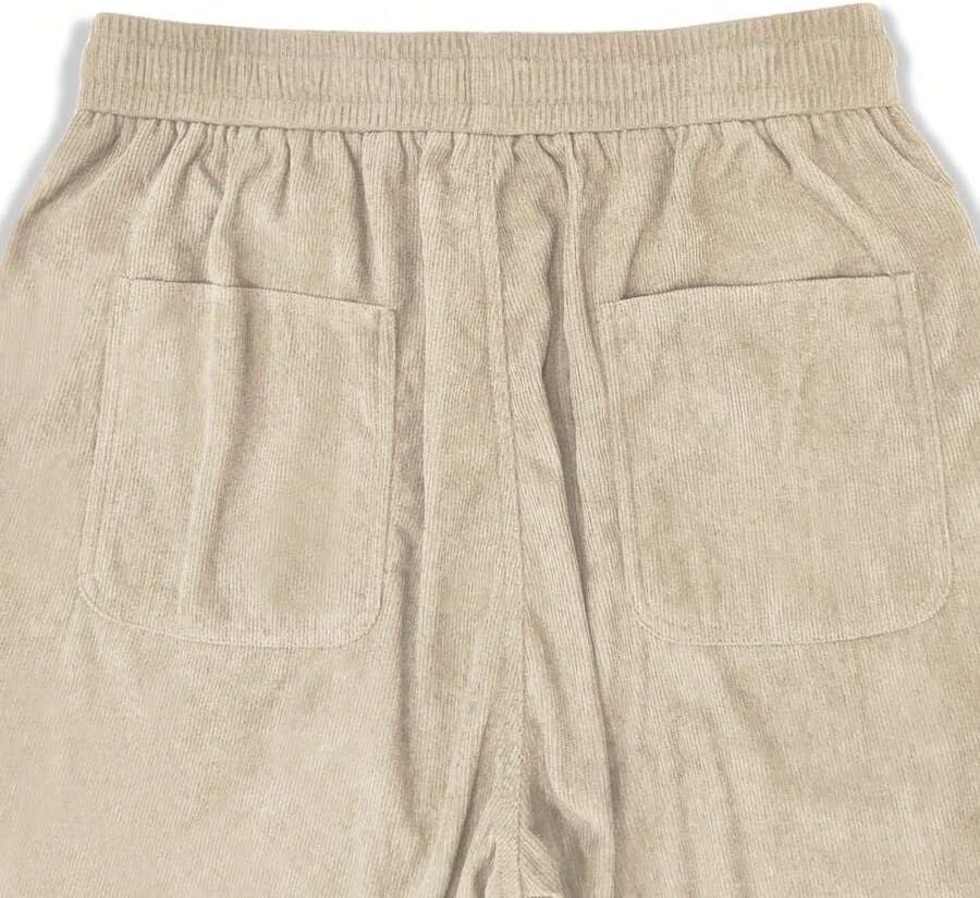 ZAFUL Men's Corduroy Straight Leg Loose Fit Casual Pants - Image 6