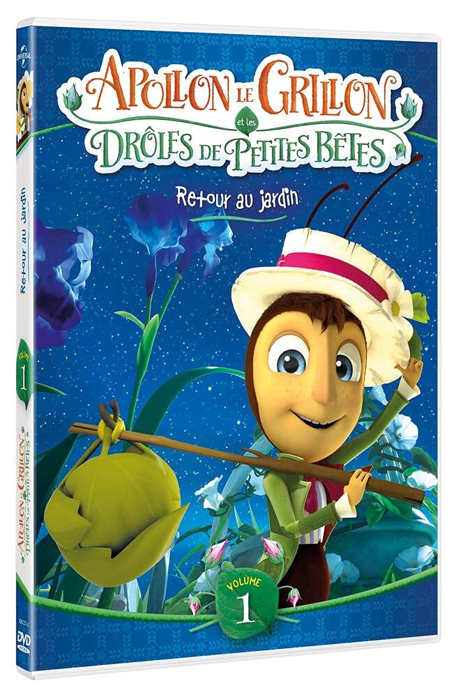 Apollon le grillon et les drôles de petites bêtes, vol. 1 : retour au jardin