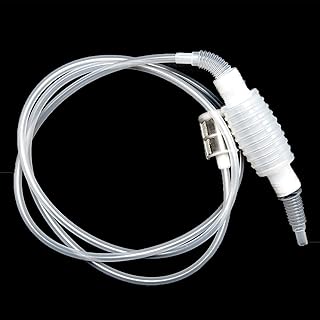 Brew Syphon Tube, 2m Home Brew Beer Siphon Filter, Syphon Pump Manual Soft Pipe Hose Wine Beer Brewing Making Equipment Reused (78.74in)