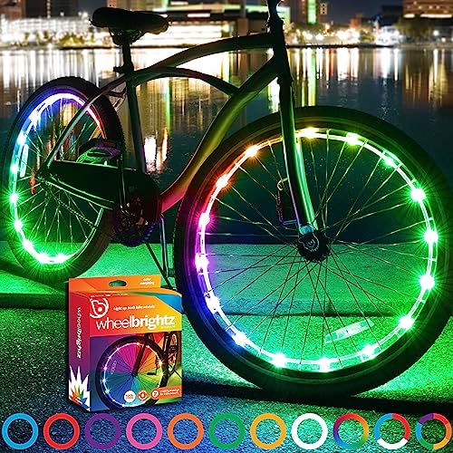 Brightz Wheelbrightz Color Changing Rgb Bike Lights Kids Bike Wheel Lights For Night Riding Bike Lights For Wheels Bike Tire Lights Bicycle Wheel Lights Bike Lights For Night Riding Bike Light #TOP20