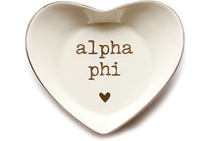Heart-Shaped Alpha Phi Alpha License Plate