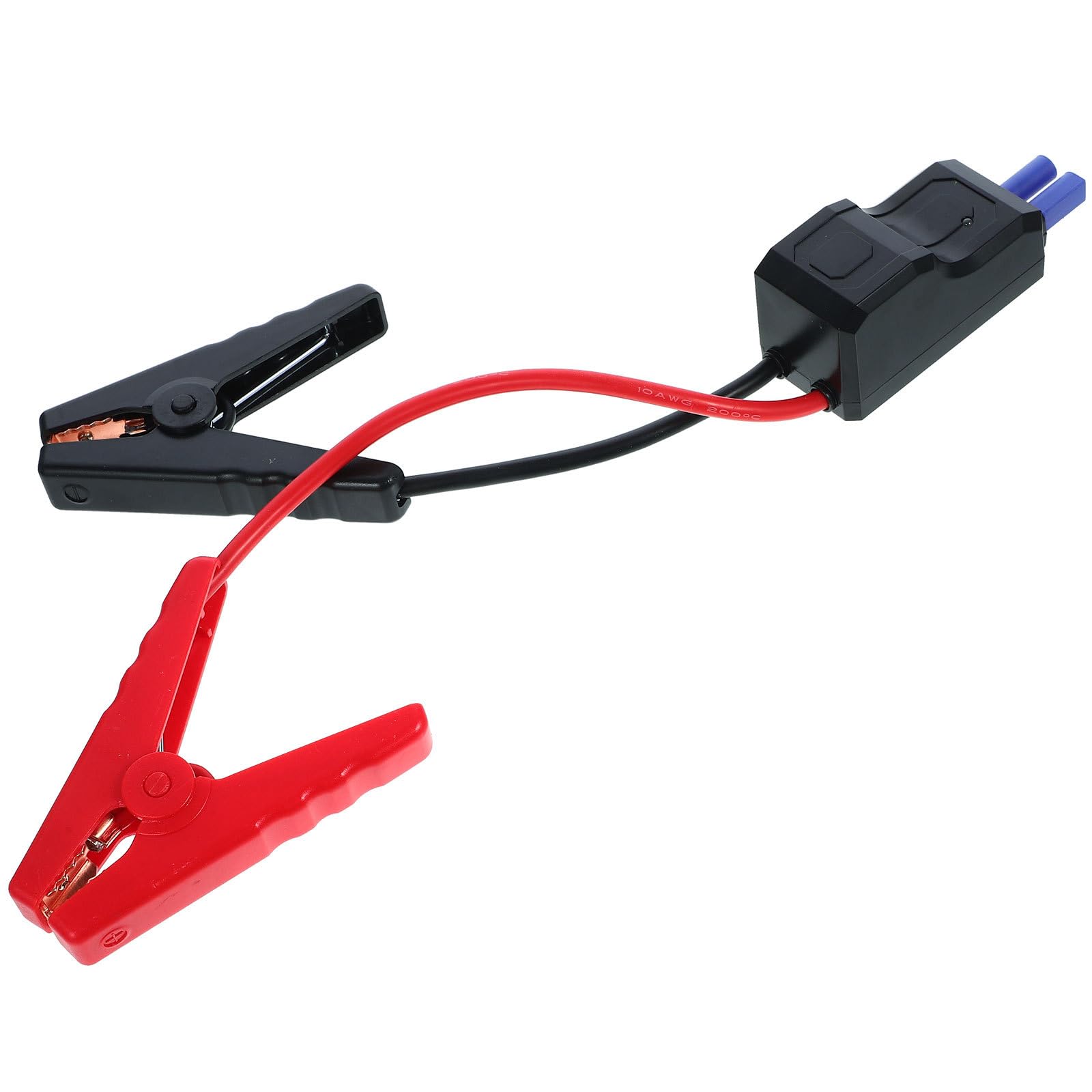 Car Jump Starter Cable 10 Awg Silicone Wire Automotive Emergency Starter Clamp 650a Smart Portable Battery Clip for