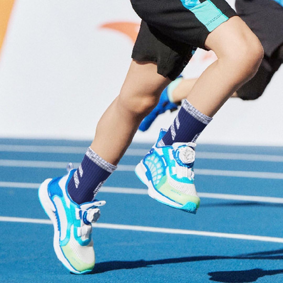 YUEDGE Men's Hiking Socks Moisture Wicking Mens Sock Cushioned Casual Athletic Sock Comfort Work Socks for Men, 5 Pairs - Image 7