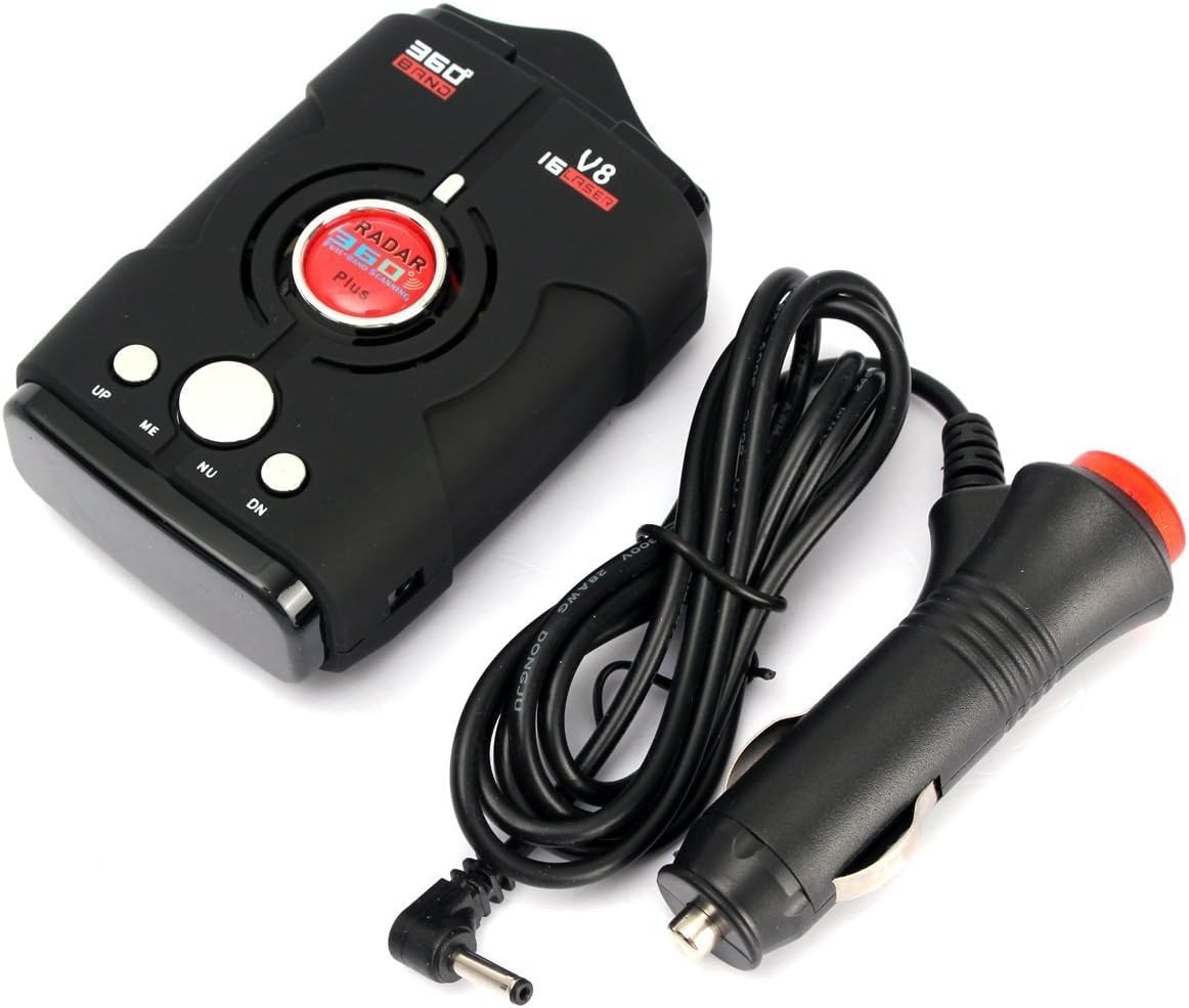 Détecteurs de radars, détecteur de Radar pour Voitures, alertes vocales, réaction Rapide, système d'alerte de Vitesse du véhicule en Temps réel, détecteur de radars de Voiture GPS V8 avec