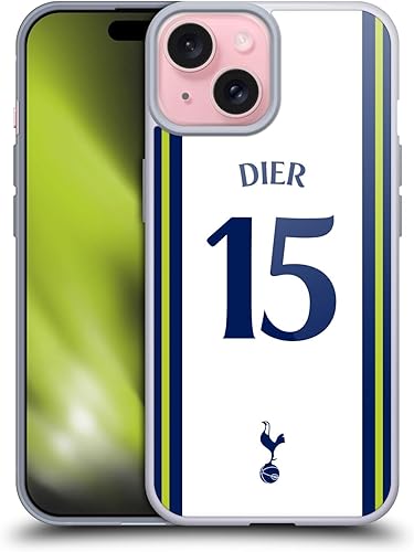 Miniatura 10 de Head Case Designs Funda de gel suave con licencia oficial del Tottenham Hotspur F.C. Cristian Romero 202223 Players Home Kit compatible con Apple