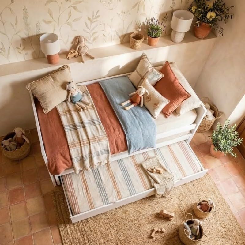 MUEMUE - Cama Nido compacta Baloo 90x200 cm - MU602.50