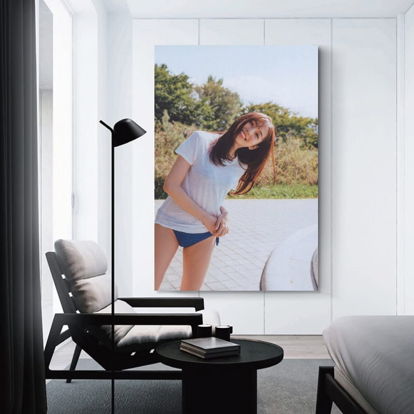 Amazon.co.jp: 装飾画写真新内眞衣 ポスター6 キャンバスアート