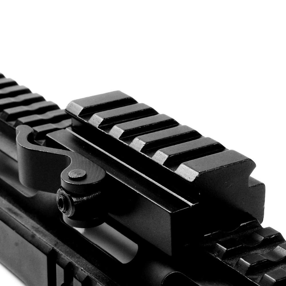 ACEXIER QD Quick Release Adapter Montażowy, 5 Slotów na Akcesoria do pistoletów myśliwskich z podstawą szyny Picatinny Weaver 20mm