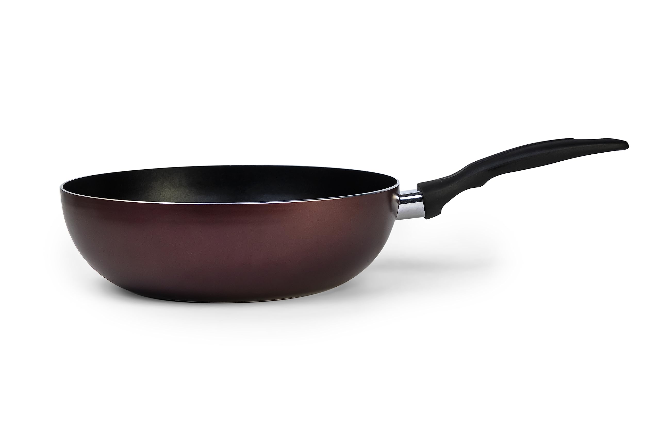 Wilson Aluminum Nonstick Wok stir fry pans with induction bottom Large Cooking Wok Frying Pan Stir Fry Wok 26cm