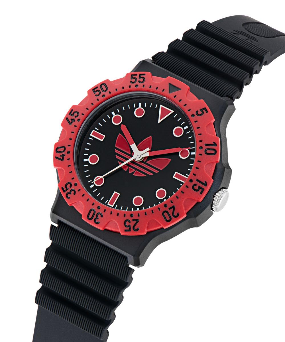 Adidas Originals Reloj Analógico para Unisex Adulto de Cuarzo con Correa en Silicona AOSY25514
