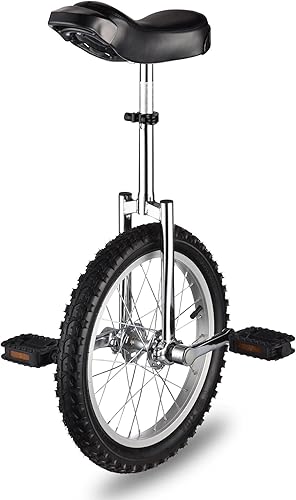 ZeHuoGe 16" Unicycle Excelente Manganeso Marco de Acero de Manganeso Protección Mute Cojinete de EE.UU. Entrega