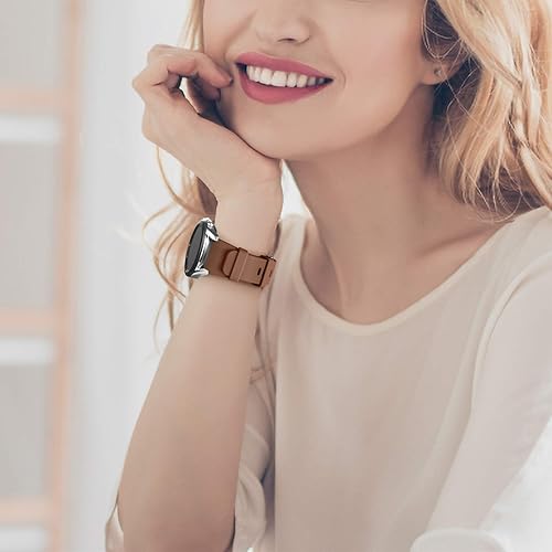 Miniatura 5 de Paquete de 2 correas Lerobo compatibles con Samsung Watch Band de 1.65 pulgadas, Galaxy Watch 3 Band de 1.77 pulgadas, Gear S3 FrontierClassic Watch